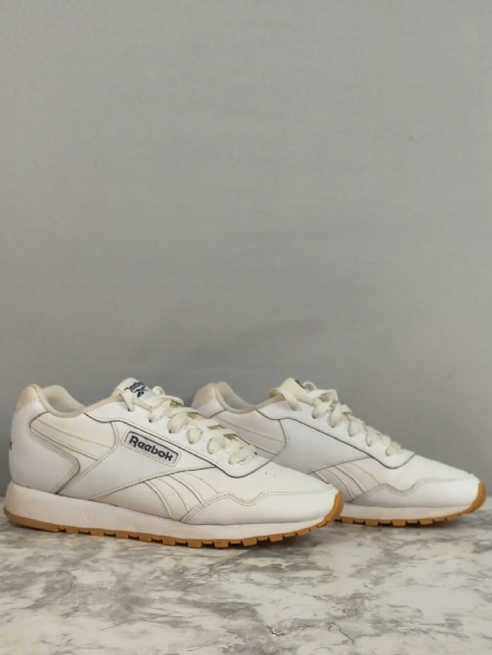 Reebok Glide Men's White Low Top Sneakers , Size 9